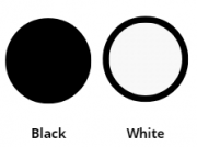 Colour---Black--White